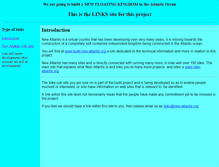 Tablet Screenshot of links.new-atlantis.org